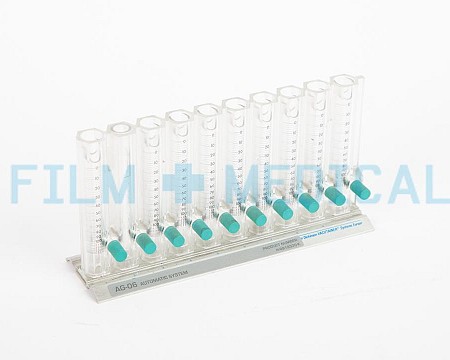 Perspex Rack With Valves 